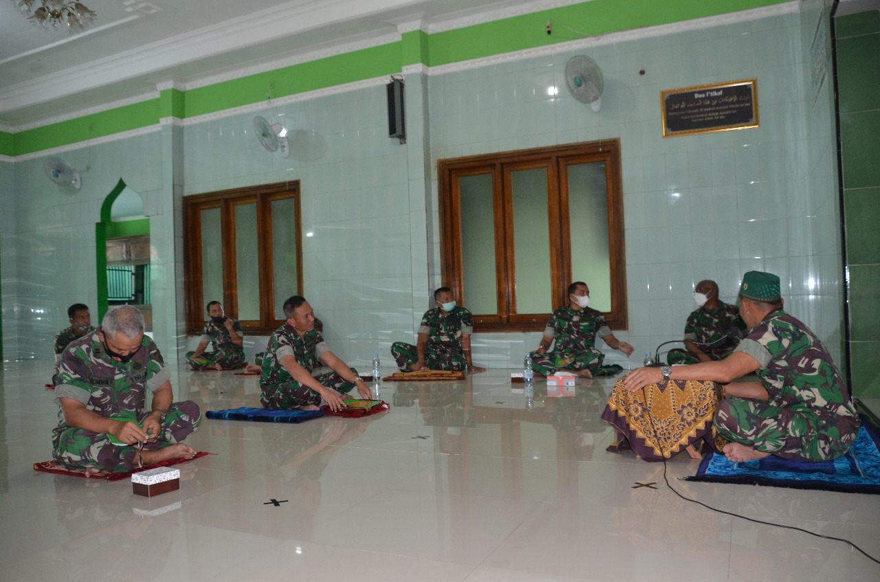 Sambut Tahun Baru 2022, Prajurit Korem 073/Makutarama Khataman Alquran Bersama